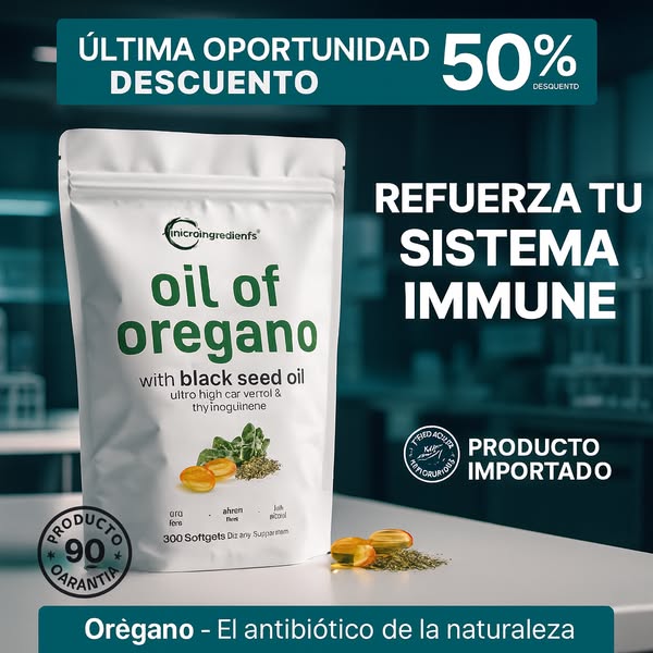 Aceite de orégano
